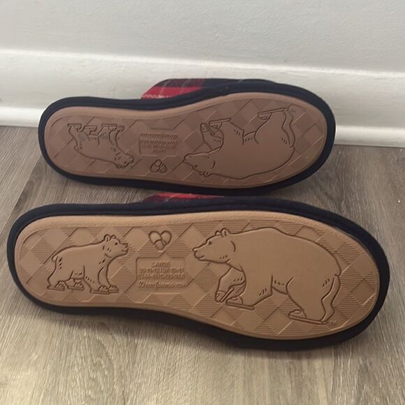 Men’s DF by Dearfoams Papa Bear Slippers Size 11-12 - Picture 5 of 7